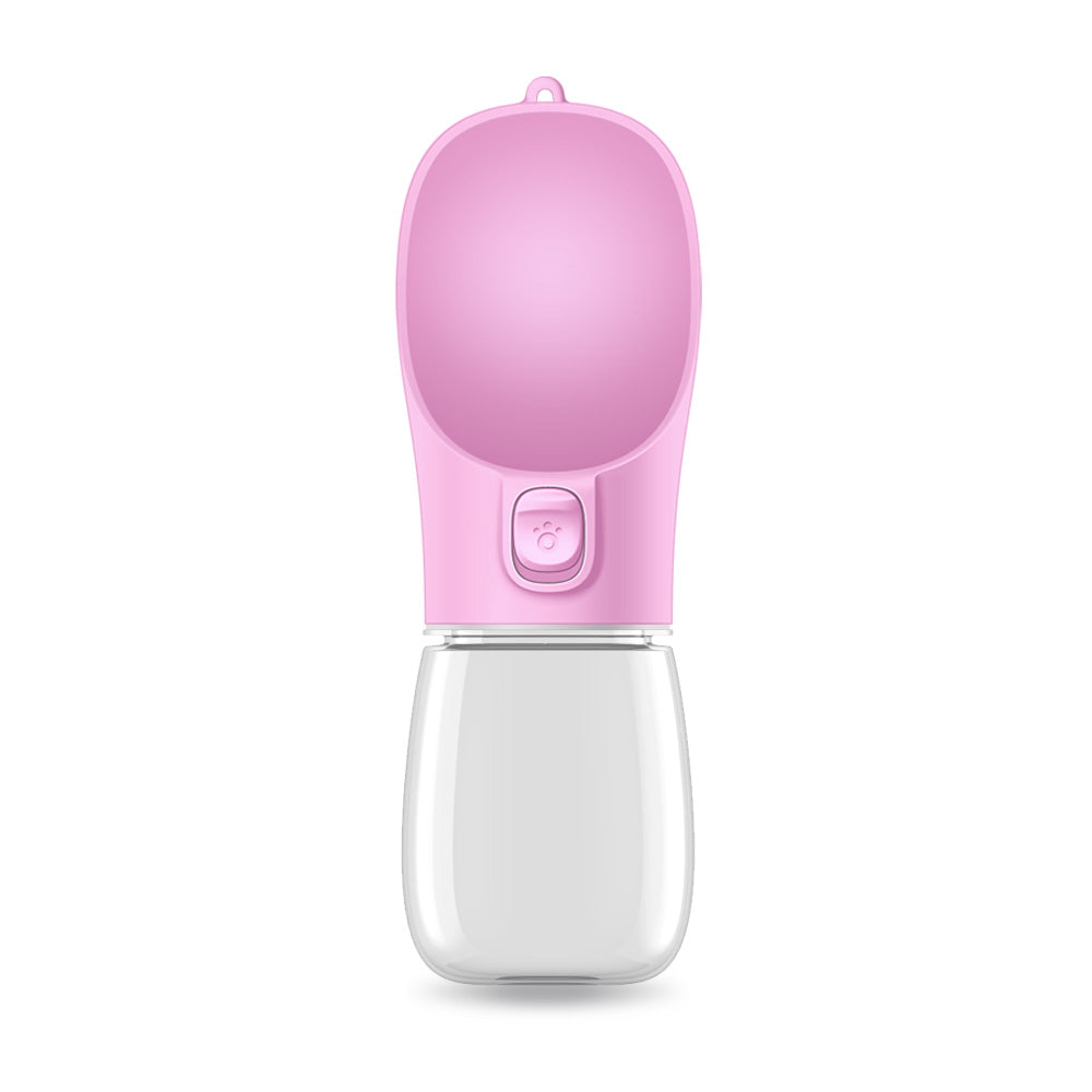Portable Pet Water Bottle — Leak-Proof One-Touch Travel Flask for Dogs & Cats