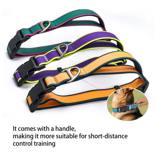 Colorful Tactical Dog Harness with Handle | No-Pull Training Harness for Medium & Large Dogs