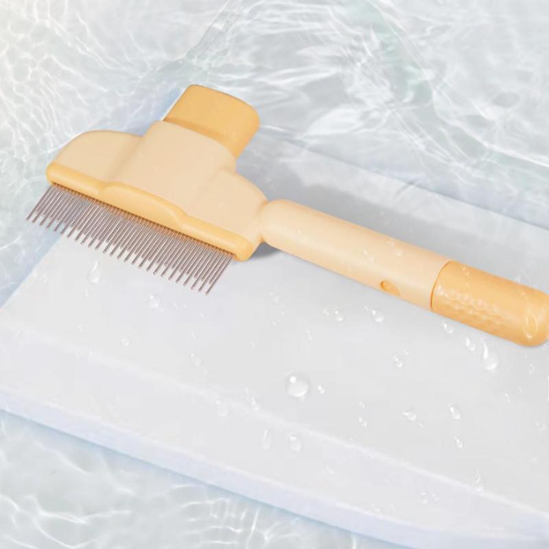 GianfiStore™ 2-in-1 Pet Grooming Comb — Self-Cleaning Slicker & Detangling Brush for Cats & Dogs