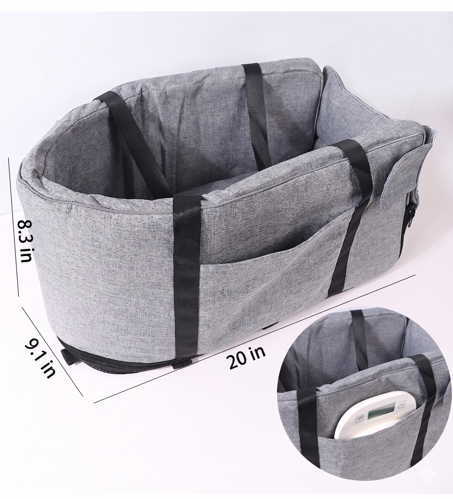 Foldable Dog Travel Kennel - Waterproof 2-in-1 Outdoor Pet House (All Seasons)