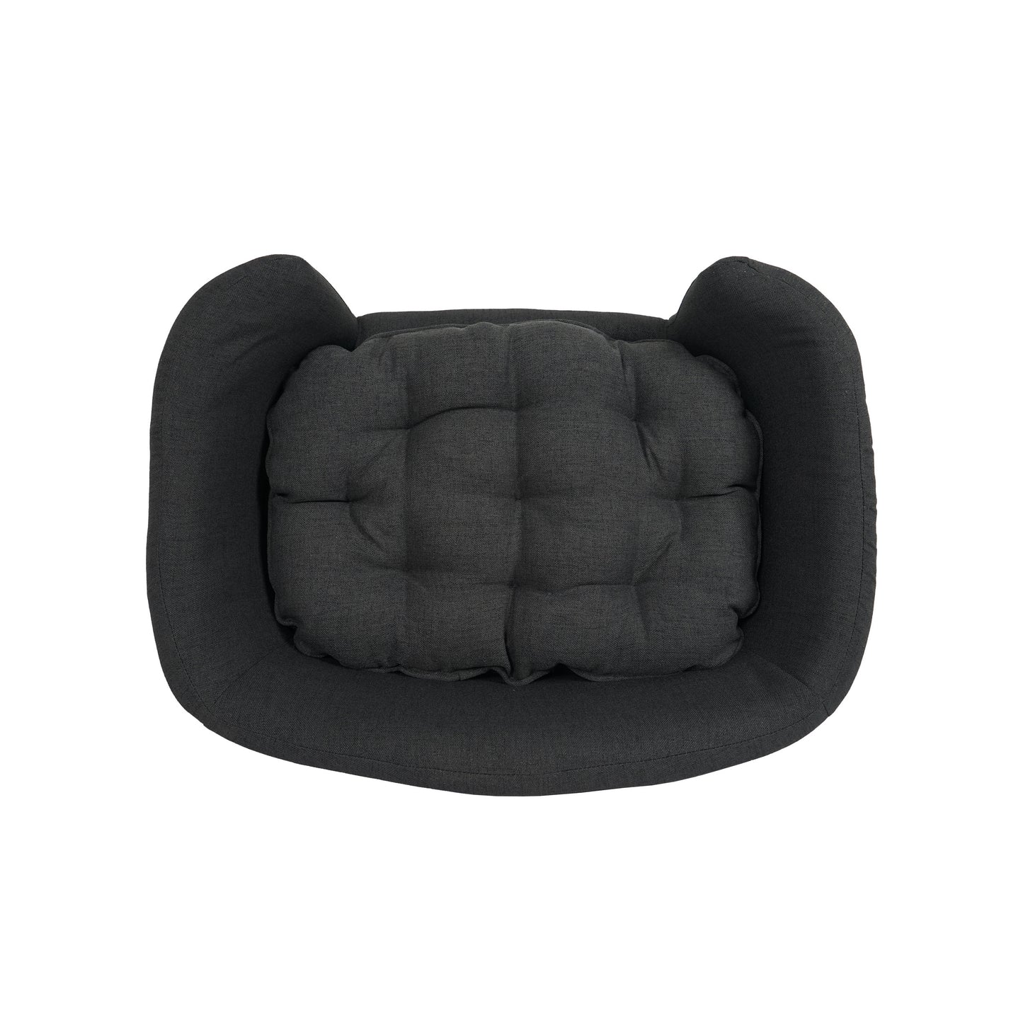 Orthopedic Calming Dog Bed - Ultra-Soft Plush Donut Nest for Anxiety Relief