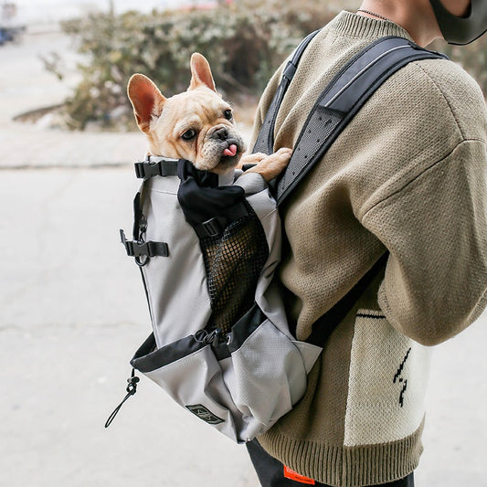 GianfiStore™ Dog Carrier Backpack - Hands-Free Travel Bag for Small & Medium Dogs