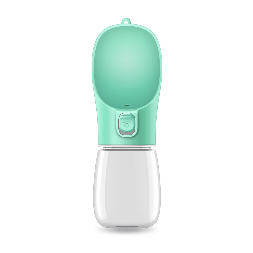 Portable Pet Water Bottle — Leak-Proof One-Touch Travel Flask for Dogs & Cats