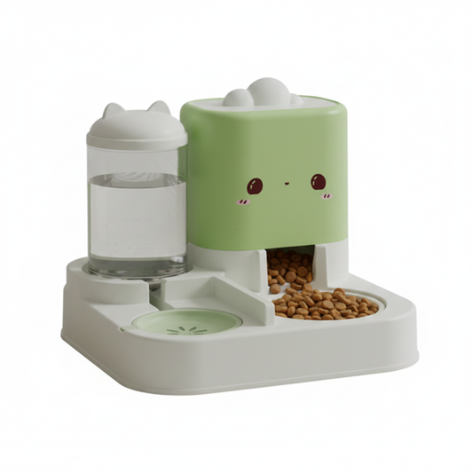 2-in-1 Pet Feeder Clean Product Photo