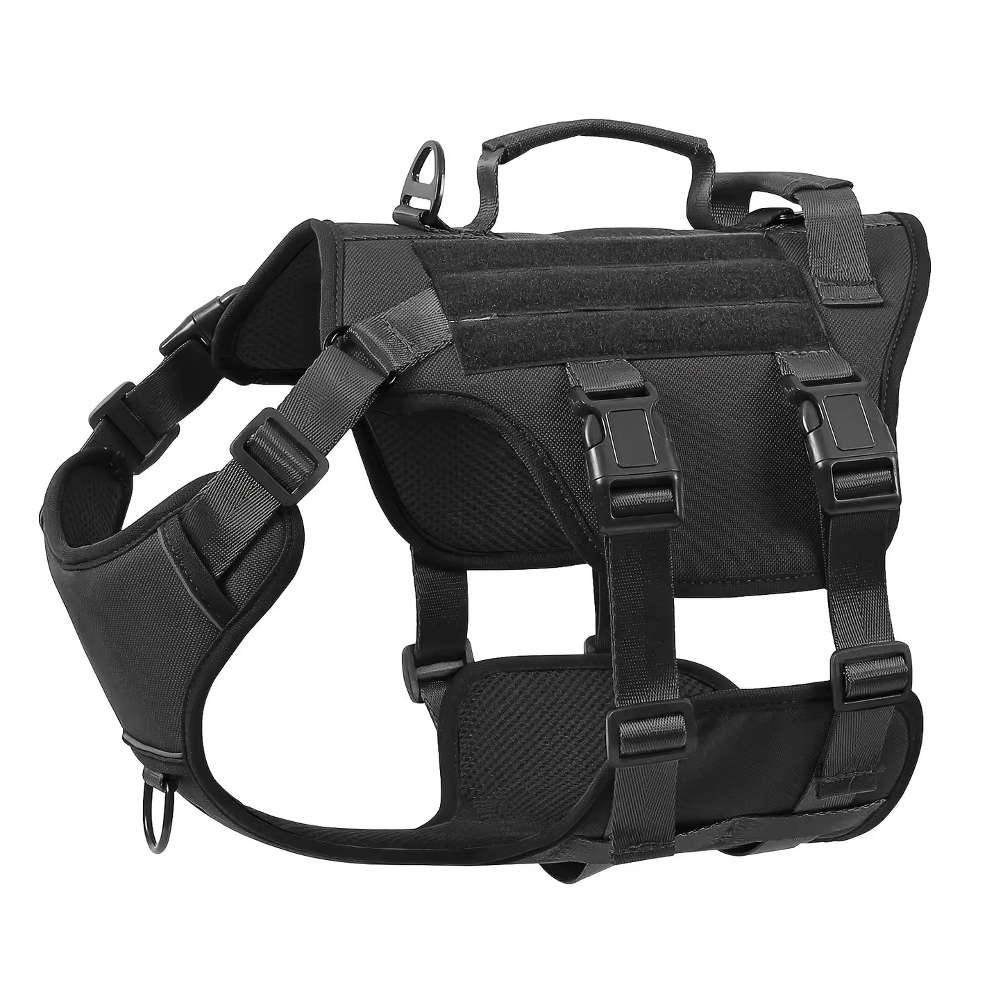 Tactical Dog Harness Vest – No-Pull, Dual Handle & Reflective | S-XL