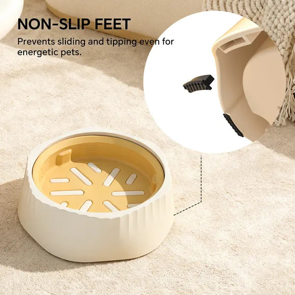 GianfiStore™ 2-in-1 Pet Slow Feeder Bowl — Anti-Choke Maze Design with Non-Slip Feet for Cats & Dogs (Blue)