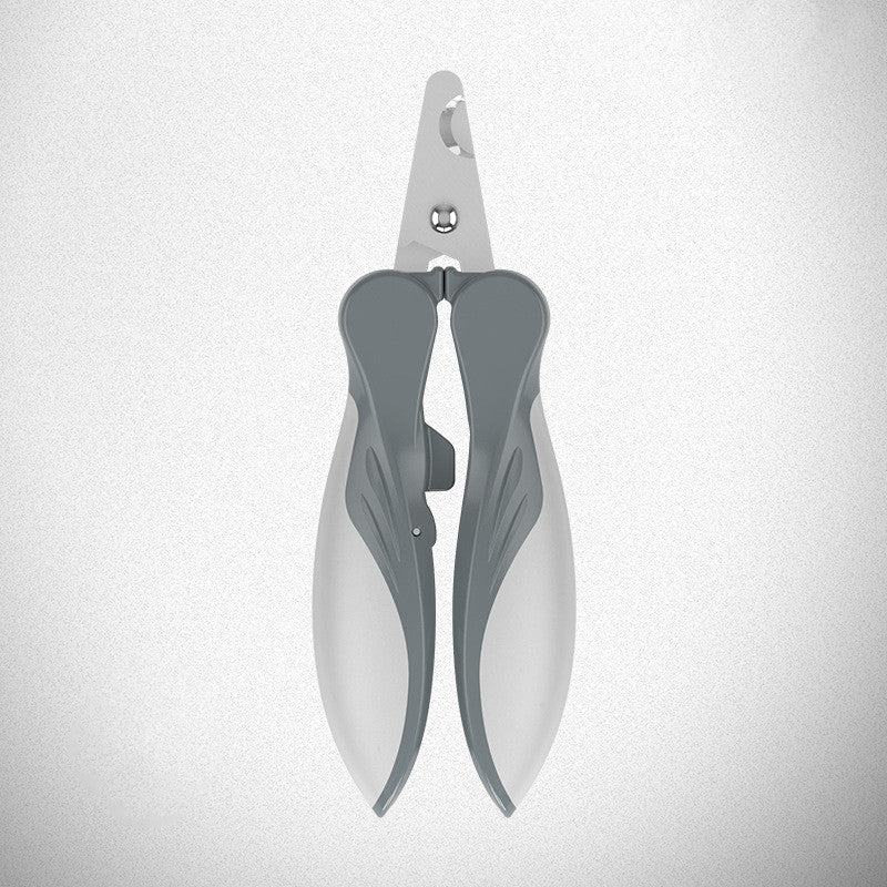 Professional Pet Nail Clippers - Heavy-Duty Stainless Steel Trimmer with Safety Guard