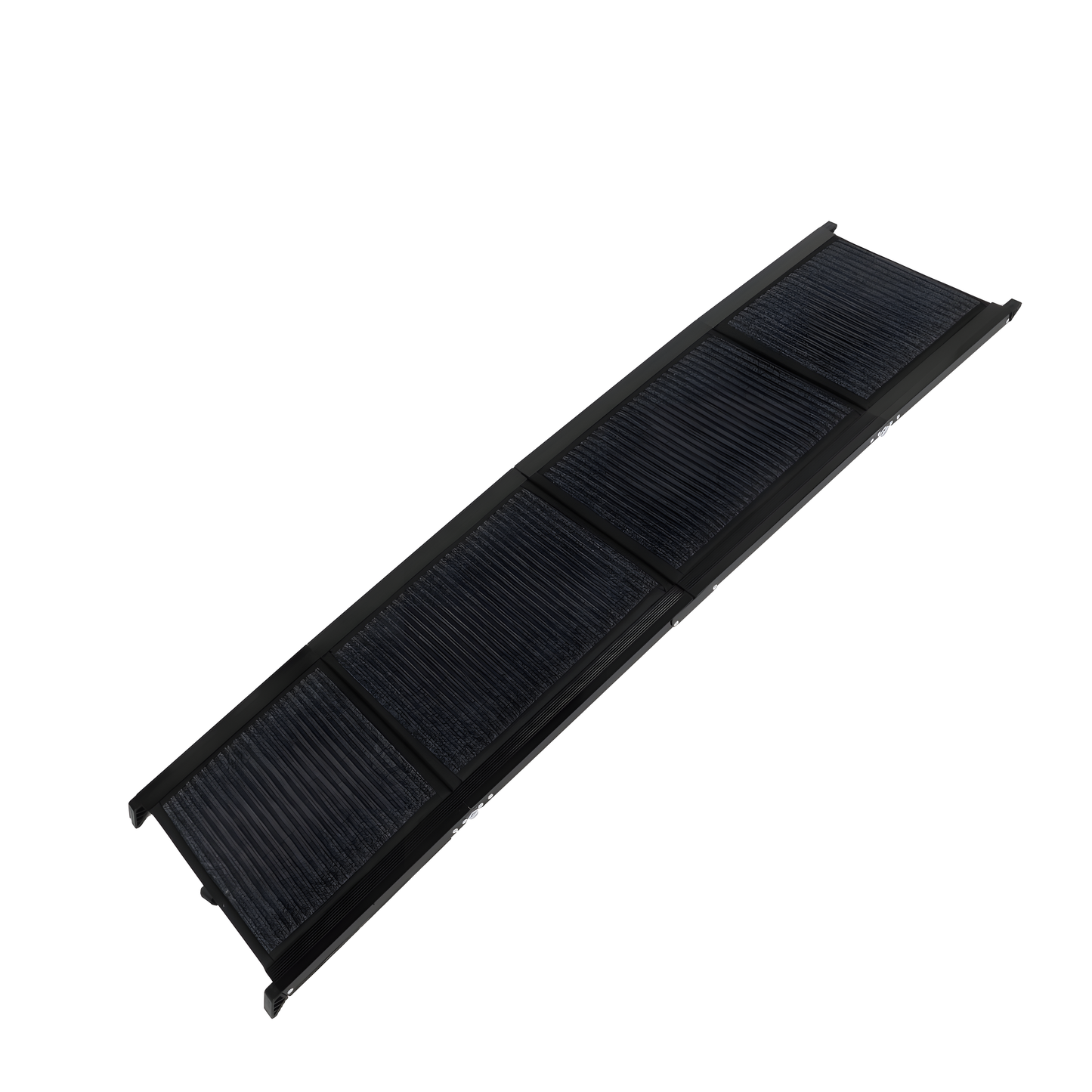 71 Inch Extra Long Quad-Fold Dog Ramp — Heavy Duty Aluminum | Supports 250 lbs for SUV & Truck