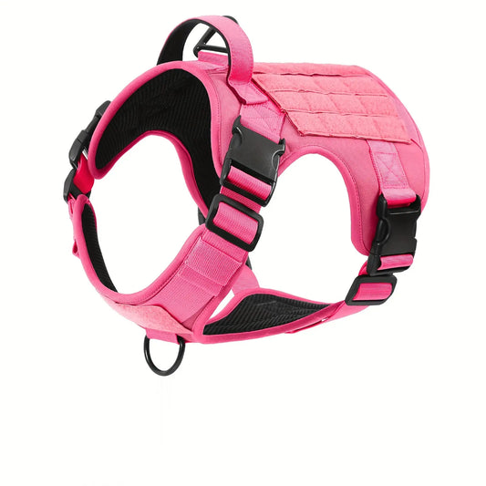 Tactical Dog Harness Vest – Adjustable & Reflective | S, M, L, XL