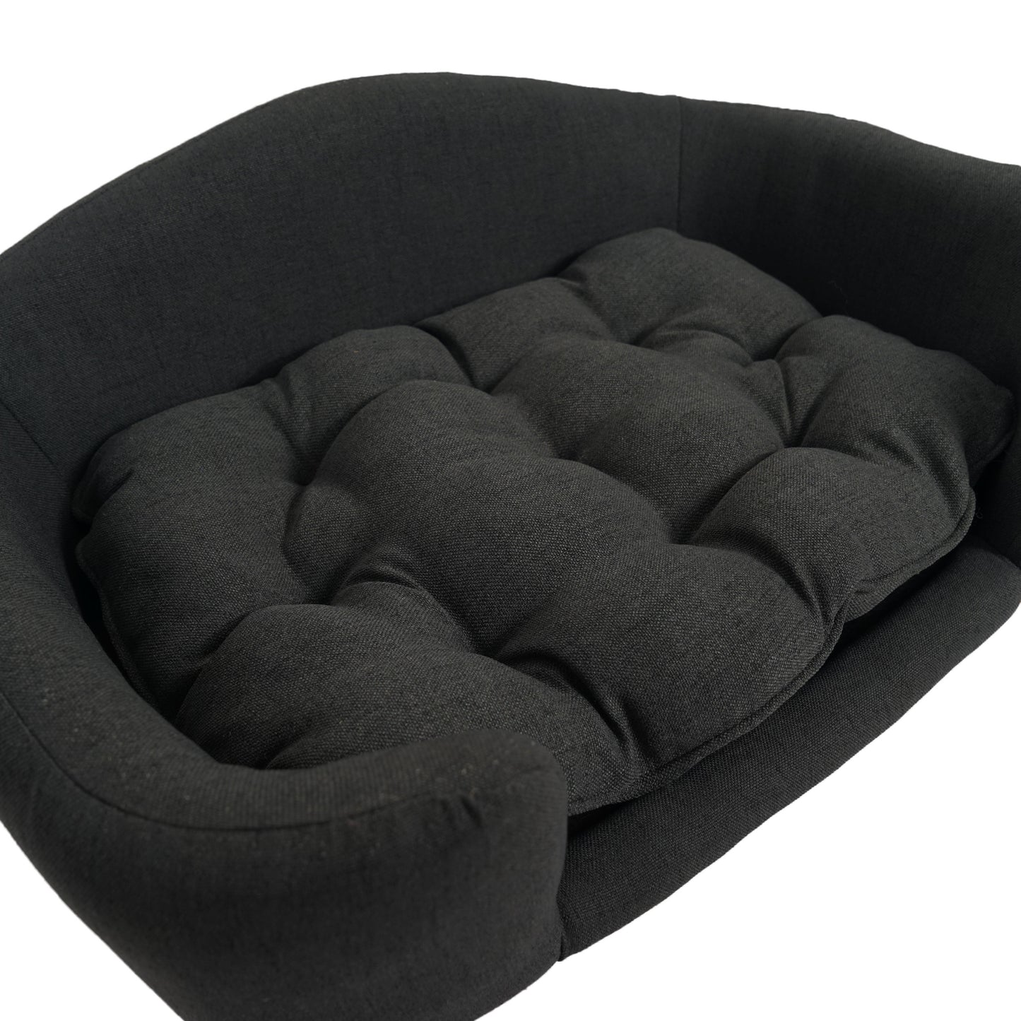 Orthopedic Calming Dog Bed - Ultra-Soft Plush Donut Nest for Anxiety Relief