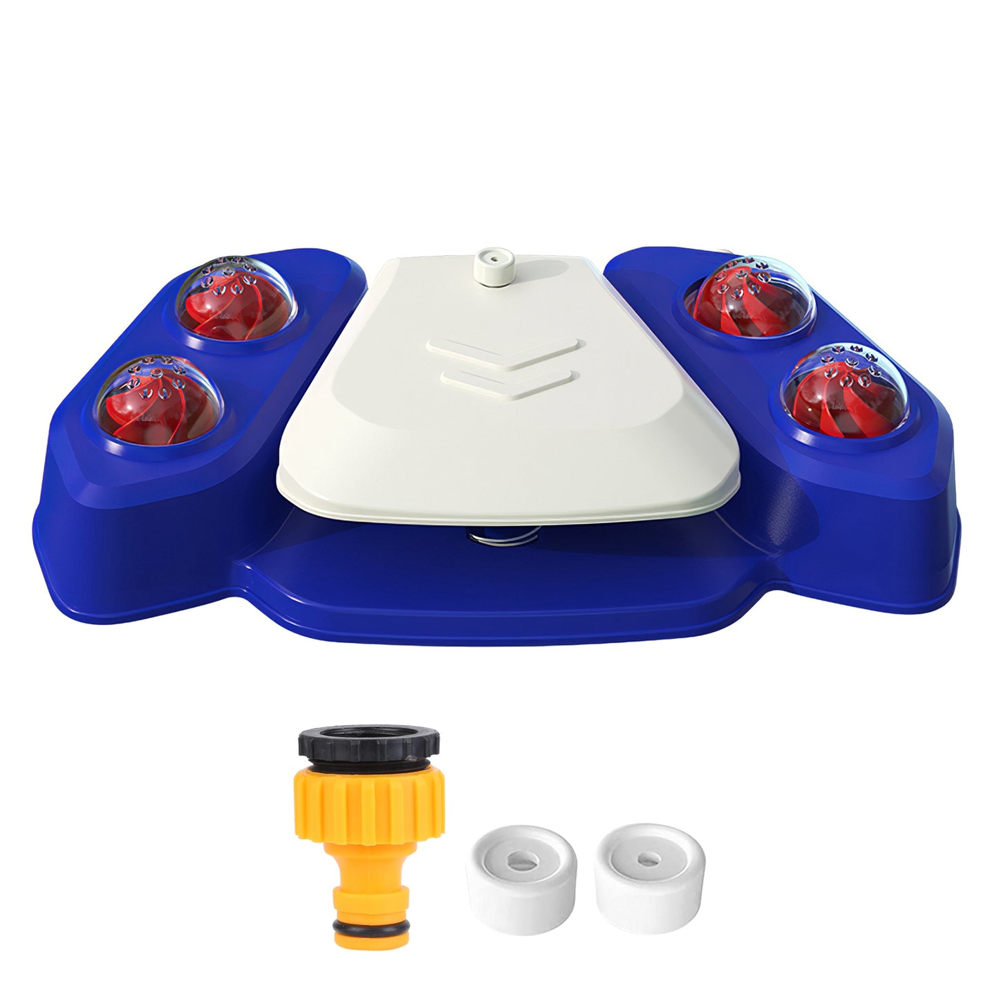 Step-On Dog Water Fountain — Interactive Outdoor Sprinkler & Drinking Station for Dogs