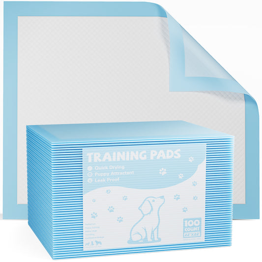 Ultra-Absorbent Puppy Training Pads - Leak-Proof Quick-Dry Disposable Pads for All Breeds
