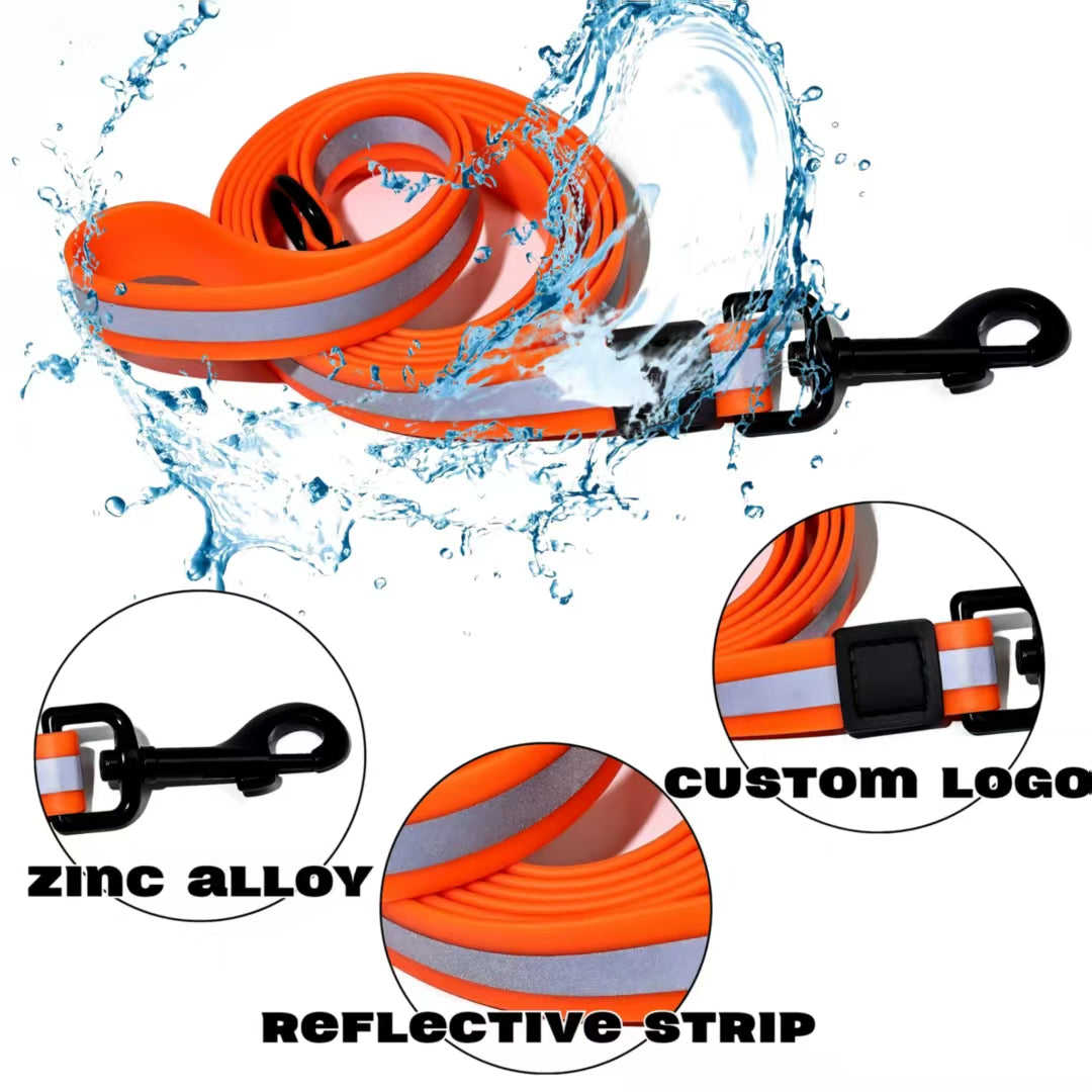 GianfiStore reflective leash night safety – dog walking in low-light conditions