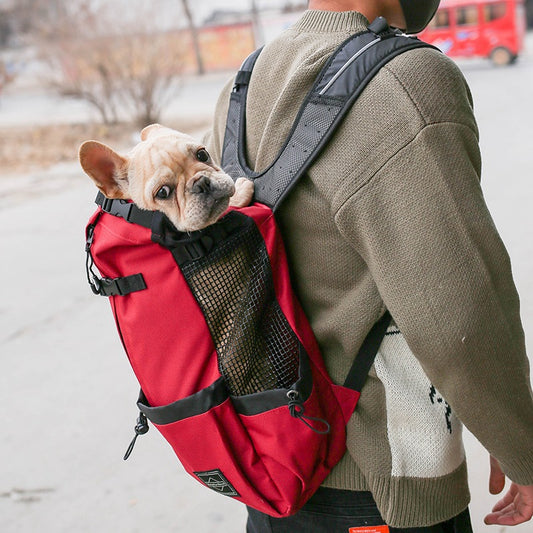 GianfiStore™ Dog Carrier Backpack - Hands-Free Travel Bag for Small & Medium Dogs