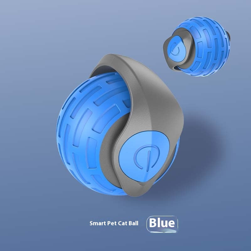 Smart Gravity Cat Toy Ball - Automatic Self-Rolling & Sudden Move Hunter Toy