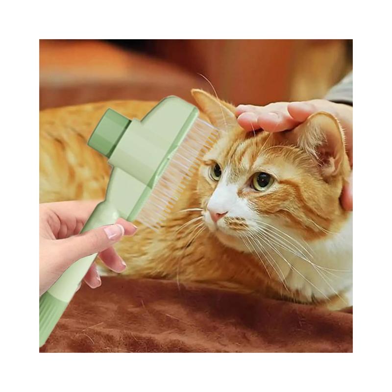 GianfiStore™ 2-in-1 Pet Grooming Comb — Self-Cleaning Slicker & Detangling Brush for Cats & Dogs