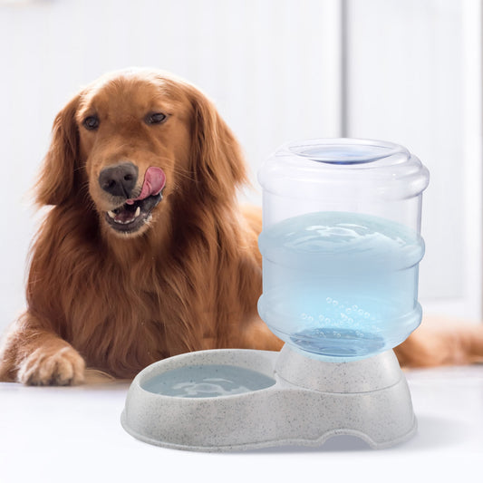 Gravity Self-Dispensing Pet Water Station - 1 Gallon BPA-Free Auto Refill Dispenser