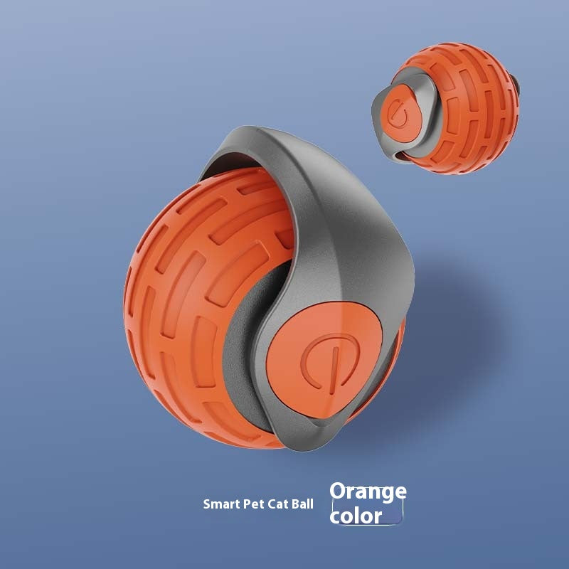 Smart Gravity Cat Toy Ball - Automatic Self-Rolling & Sudden Move Hunter Toy