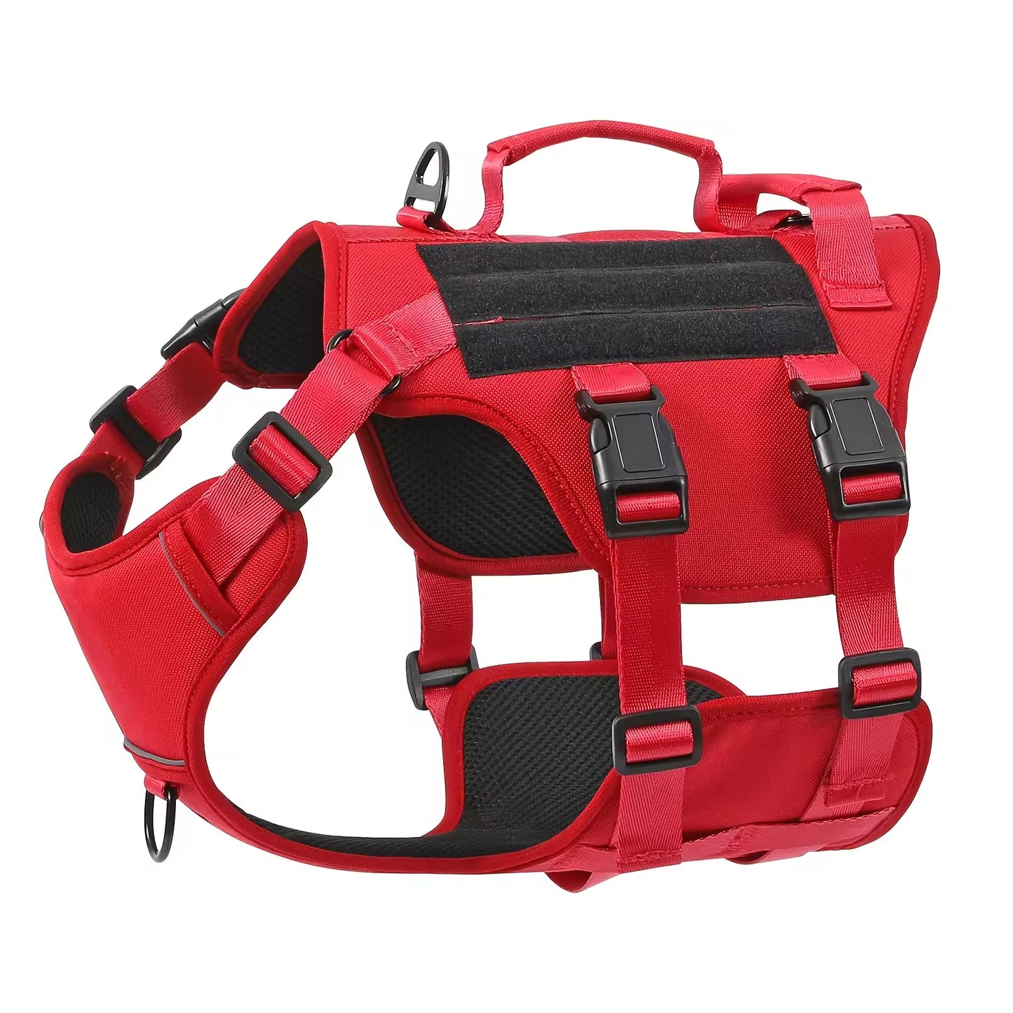 Tactical Dog Harness Vest – No-Pull, Dual Handle & Reflective | S-XL
