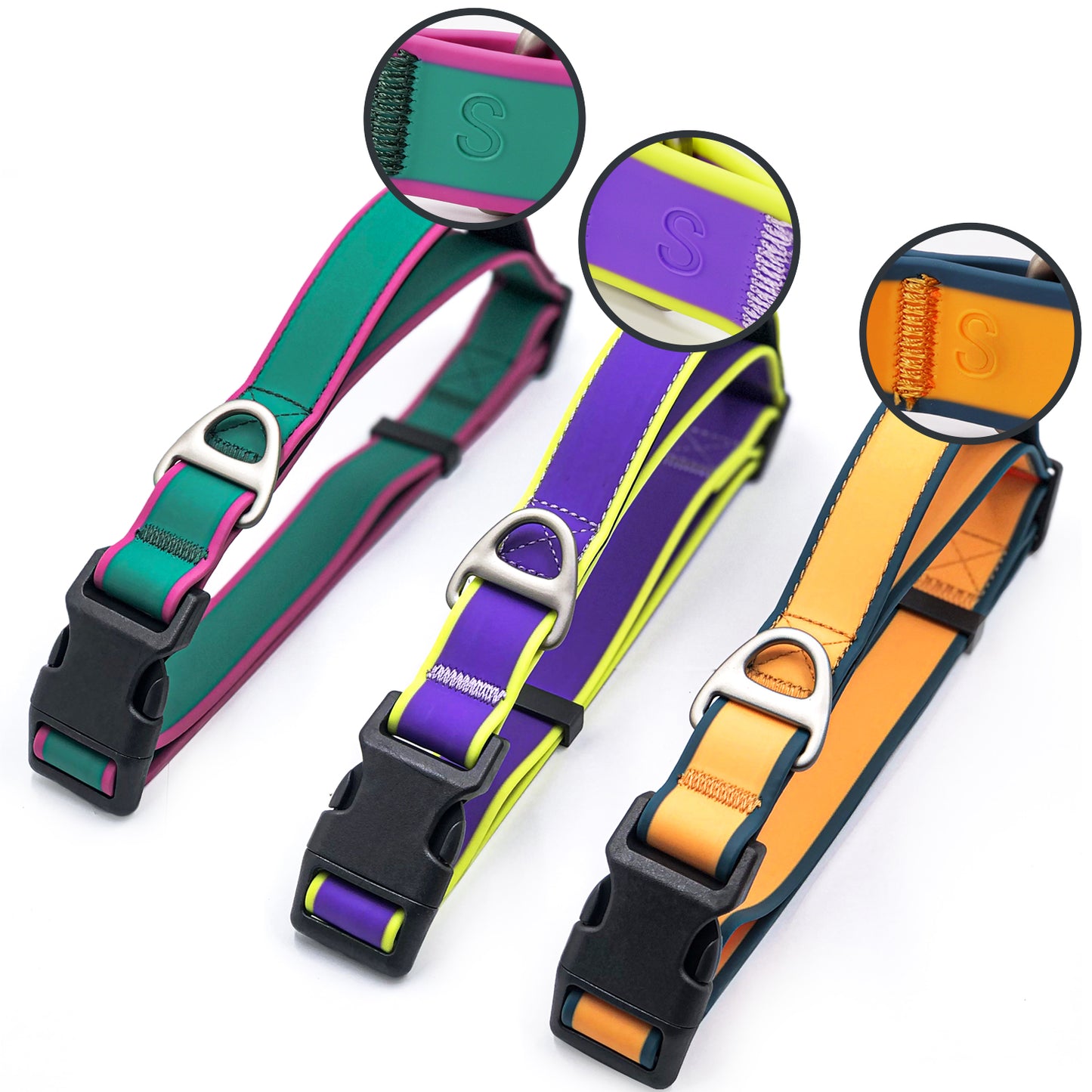 Colorful Tactical Dog Harness with Handle | No-Pull Training Harness for Medium & Large Dogs