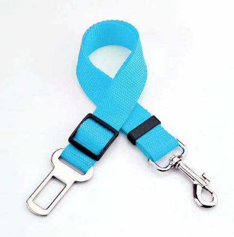Retractable Dog Car Safety Belt - Heavy-Duty Adjustable Pet Seat Belt with Shock Absorption