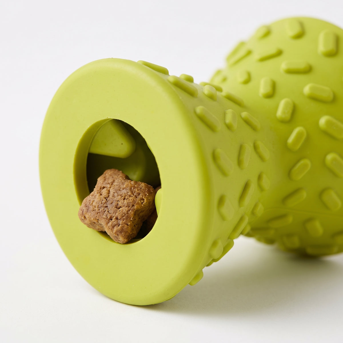 Indestructible Natural Rubber Dog Chew Toy - Durable Dental Toy for Aggressive Chewers