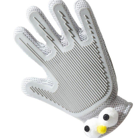 2-in-1 Pet Grooming & Massage Glove — Double-Sided Deshedding Tool for Dogs & Cats