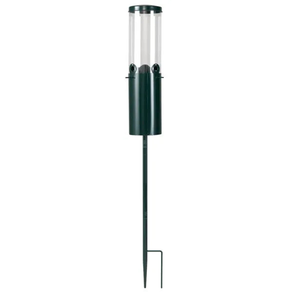 Premium Squirrel-Proof Standing Bird Feeder - 10lb Large Capacity 4-Port Metal Design