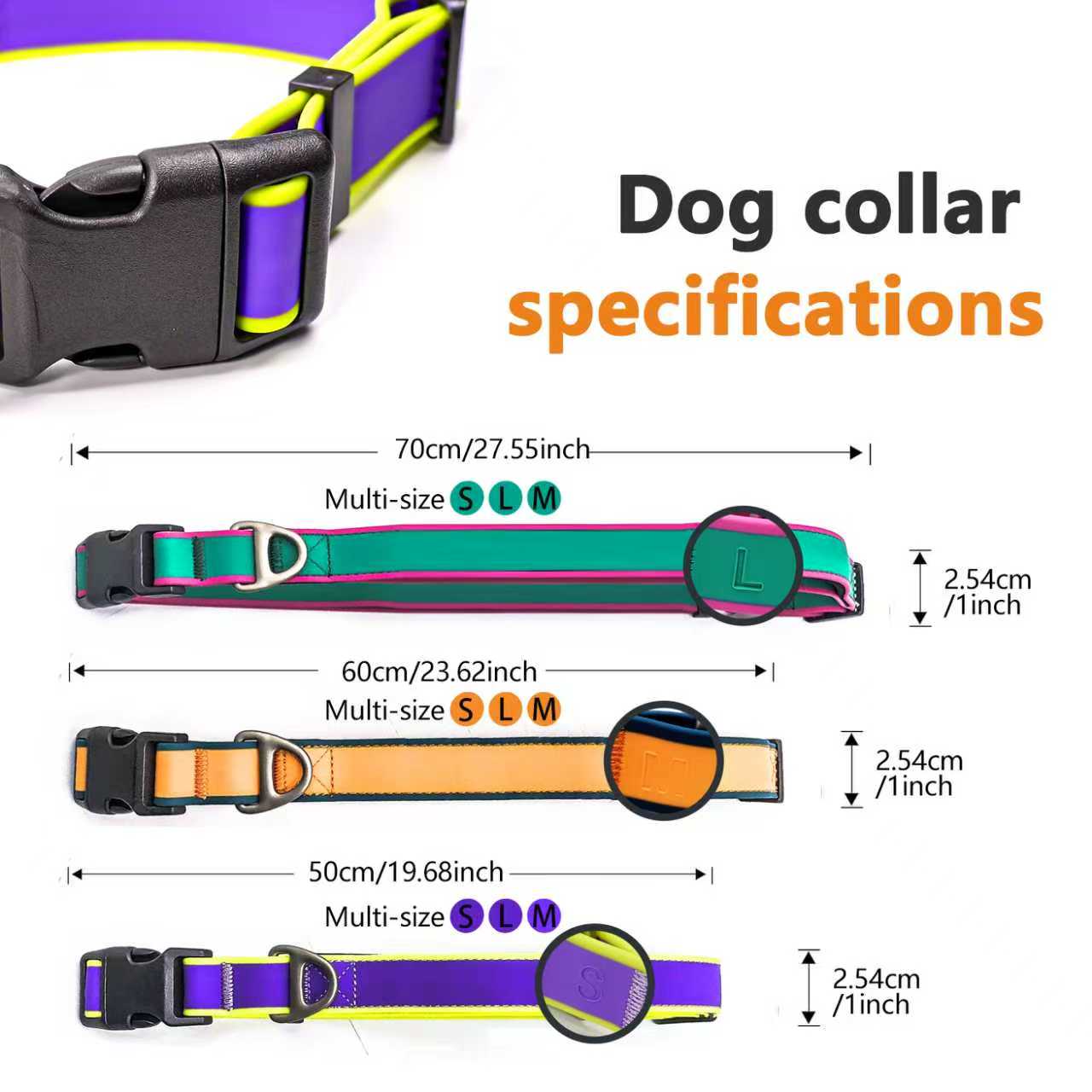 Colorful Tactical Dog Harness with Handle | No-Pull Training Harness for Medium & Large Dogs