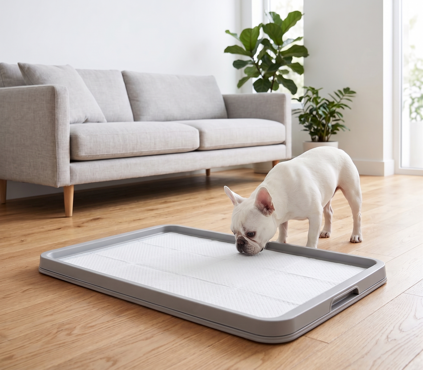 GianfiStore™ Foldable Portable Dog Potty – Large 33.9" x 24.4" Indoor & Outdoor Pet Toilet